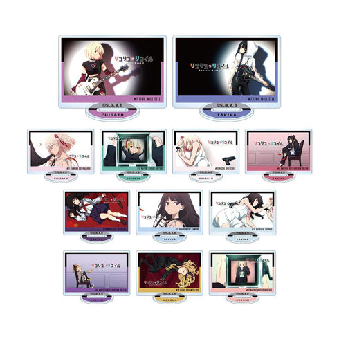 『リコリス・リコイル』トレーディングアイキャッチアクリルスタンド ver.B(単位/BOX)【202504再販】
